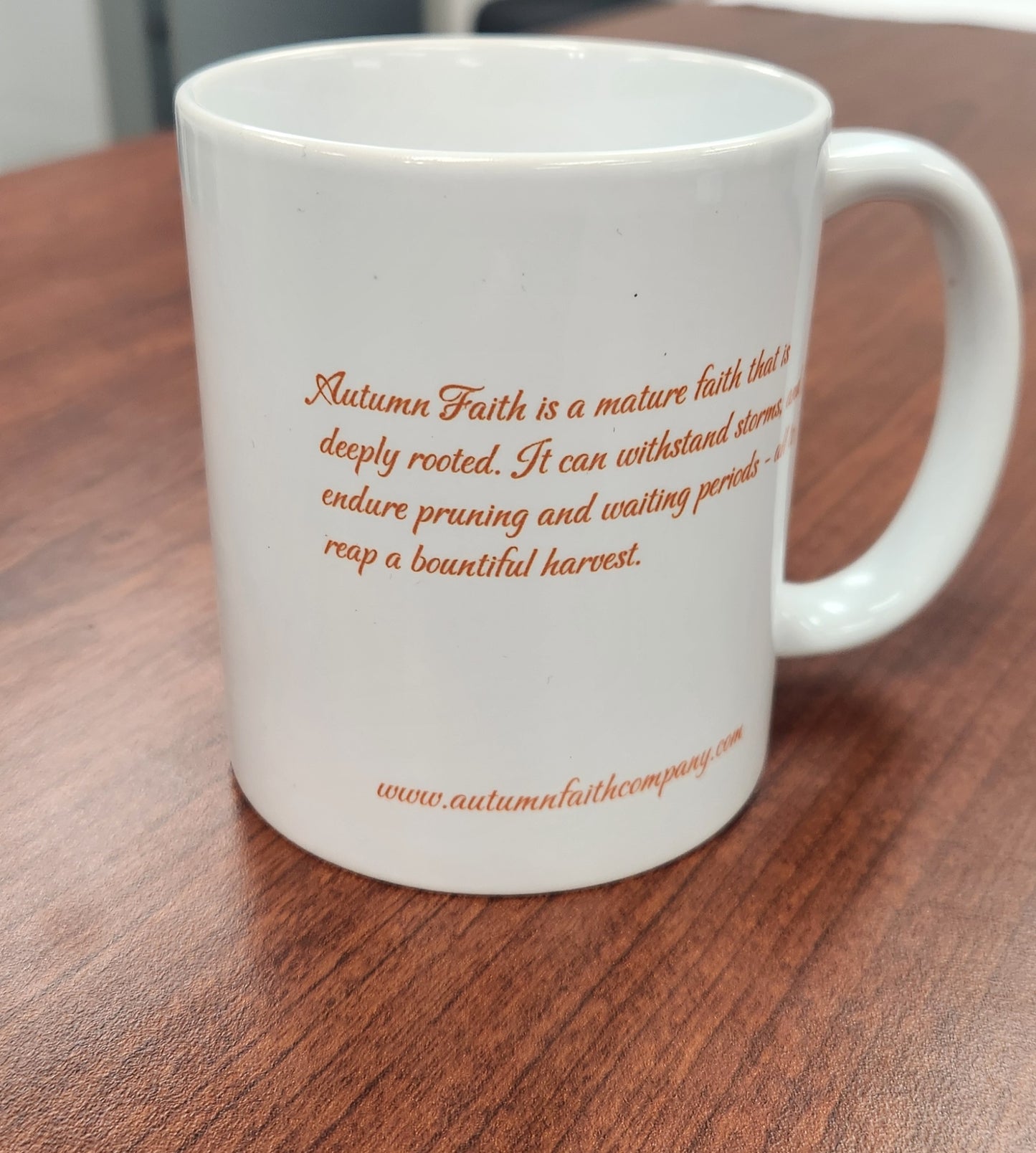 Autumn Faith Mug