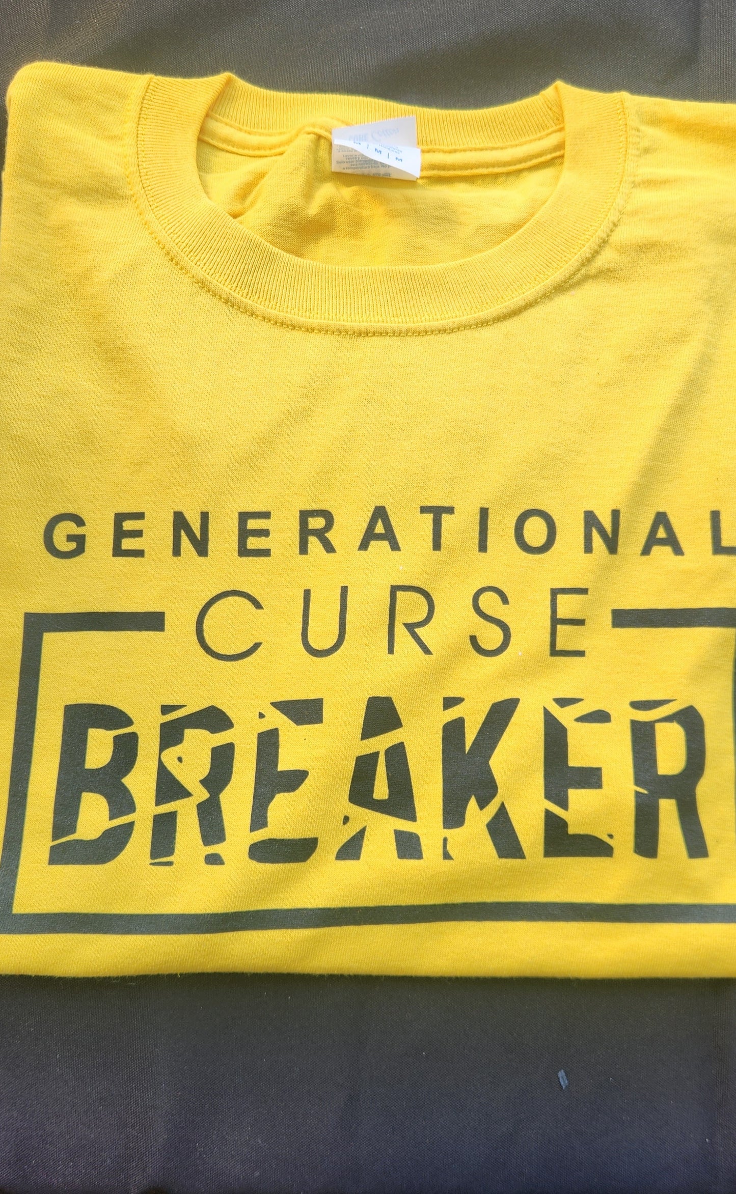 Generational Curse Breaker/ Gold Trees (on back)