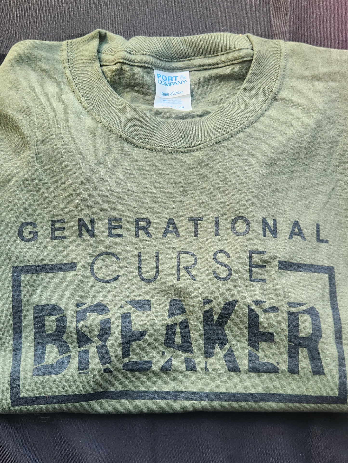 Generational Curse Breaker/ Gold Trees (on back)